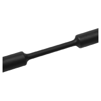 HFTA38.0/19.0POXBK50 (50 Meter) - Thin-walled shrink tubing 38/19mm black HFTA38.0/19.0POXBK50