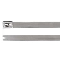 MBT14SS (100 Stück) - Cable tie 4,6x362mm metallic silver MBT14SS