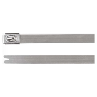 MBT20SS (100 Stück) - Cable tie 4,6x521mm metallic silver MBT20SS