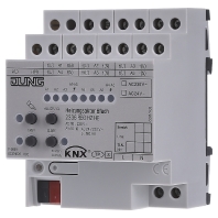 2336 REG HZ HE - EIB, KNX heating actuator 6-fold, 24-230V AC, 2336MDRCHZ HE