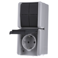 875 W - Combination switch/wall socket outlet 875 W