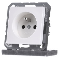 A 1521 FKI WW - Socket outlet earthing pin cream white A 1521 FKI WW