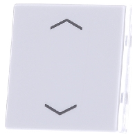 A 404 TSAP WW 23 - Cover plate for switch white A 404 TSAP WW 23