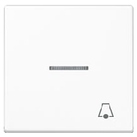 A 590 BF KO5 K WW - Cover plate for switch/push button white A 590 BF KO5 K WW