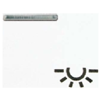 A 590 KO5L WW - Cover plate for switch/push button white A 590 KO5L WW