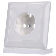 AS 520 PL WW - Cover plate for switch white AS 520 PL WW