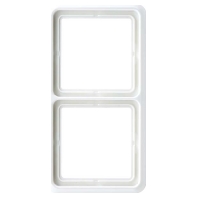 CD 585 WU W - Frame 5-gang cream white CD 585 WU W