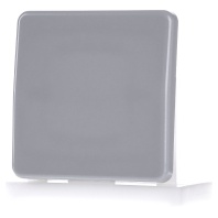 CD 590 GR - Cover plate for switch/push button grey CD 590 GR