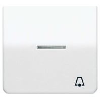 CD 590 KO5K WW - Cover plate for switch/push button white CD 590 KO5K WW