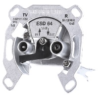 ESD 64 - Antenna loop-through socket for antenna ESD 64