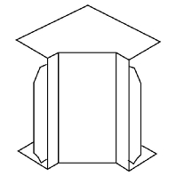 I60150.3 - Inner corner for wireway I60150.3