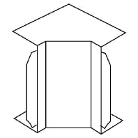 I60190.3 - Inner corner for wireway I60190.3