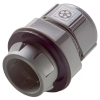 CLICK 12 R7001 GY (50 Stück) - Cable gland / core connector CLICK 12 R7001 GY