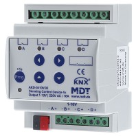 AKD-0410V.02 - KNX/EIB Dimming Actuator 4-fold, 4TE, REG, 1-10V, RGBW