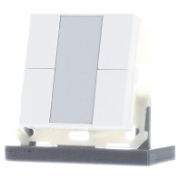 BE-TA5504.01 - EIB/KNX Push Button 4-fold, White matt finish - BE-TA5504.01