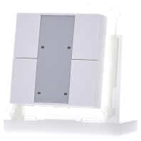 BE-TA55P4.01 - EIB/KNX Push Button 4-fold Plus, White matt finish - BE-TA55P4.01