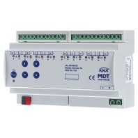 JAL-0810M.02 - EIB, KNX, Shutter Actuator 8-fold, 8SU MDRC, 10A, 230VAC with travel time measurement, JAL-0810M.02