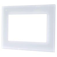 VCB-07WS.04 - VisuControl, ACC. 07 Zoll Glass cover frame, white - VCB-07WS.04