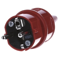 10839 - Protective contactPlug Red 10839