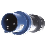 13102 - CEE plug 63A 3p 6h 230 V (50+60 Hz) blue 13102