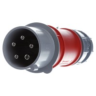 3977 - CEE plug 32A 5p 6h 400 V (50+60 Hz) red 3977