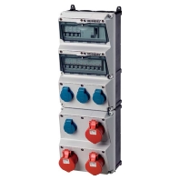 950003 - CEE-Socket combination wall mount IP44 950003