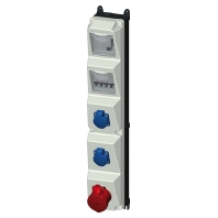 960003 - CEE-Socket combination wall mount IP44 960003