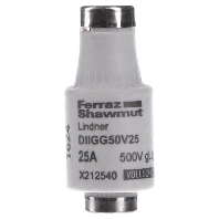 DIIGG50V25 - Diazed fuse link DII 25A DIIGG50V25