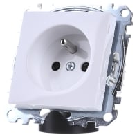 MEG2500-0325 - Socket outlet (receptacle) white MEG2500-0325