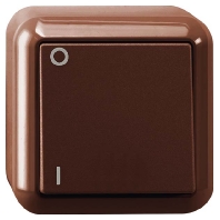 MEG3112-8717 - 2-pole switch surface mounted brown MEG3112-8717