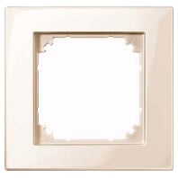 MEG4010-2844 - Frame 1-gang cream white MEG4010-2844