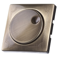 MEG5250-4143 - Cover plate for dimmer brass MEG5250-4143