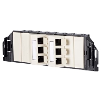 E-DAT 6x8(8) GB3 pws - Twisted pair Data outlet white E-DAT 6x8(8) GB3 pws
