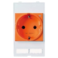 4000-68000-0140000 - Socket outlet (receptacle) orange 4000-68000-0140000