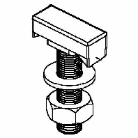 HK 510/80 F - T-head bolt for channels M10x80mm HK 510/80 F