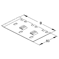 LZTP 150 - Mounting for separation profile LZTP 150