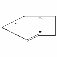 RBADV 200 - Bend cover for cable tray 204mm RBADV 200