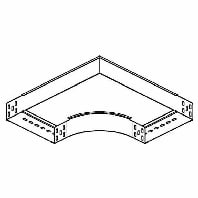 RES 60.400 F - Bend for cable tray (solid wall) RES 60.400 F