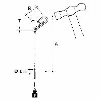 RM-055 - Fixing clamp 0,5...5mm spring steel RM-055