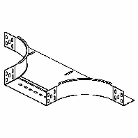 RTA 60.400 F - Add-on tee for cable tray (solid wall) RTA 60.400 F