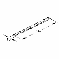 VHB 150 - Wire clamp for slotted cable trunk VHB 150