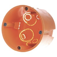 HV 60 (25 Stück) - Hollow wall mounted box D=68mm HV 60