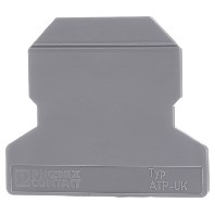 ATP-UK - End/partition plate for terminal block ATP-UK