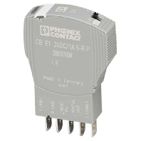 CB E1 24DC/6A S-R P - Device circuit breaker CB E1 24DC/6A S-R P