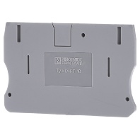 D-PT 10 - End/partition plate for terminal block D-PT 10