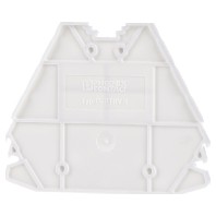 D-PTRV 4 WH (10 Stück) - End/partition plate for terminal block D-PTRV 4 WH