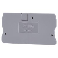 D-ST 6 - End/partition plate for terminal block D-ST 6