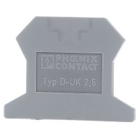 Phoenix Contact afsluitplaat d-UK 2,5 (3001022) per 50 stuks