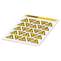 PML-W101 (25X25) (5 Stück) - Warning/signing plate PML-W101 (25X25)