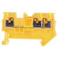 PT 1,5/S-TWIN YE (50 Stück) - Feed-through terminal block 3,5mm 17,5A PT 1,5/S-TWIN YE